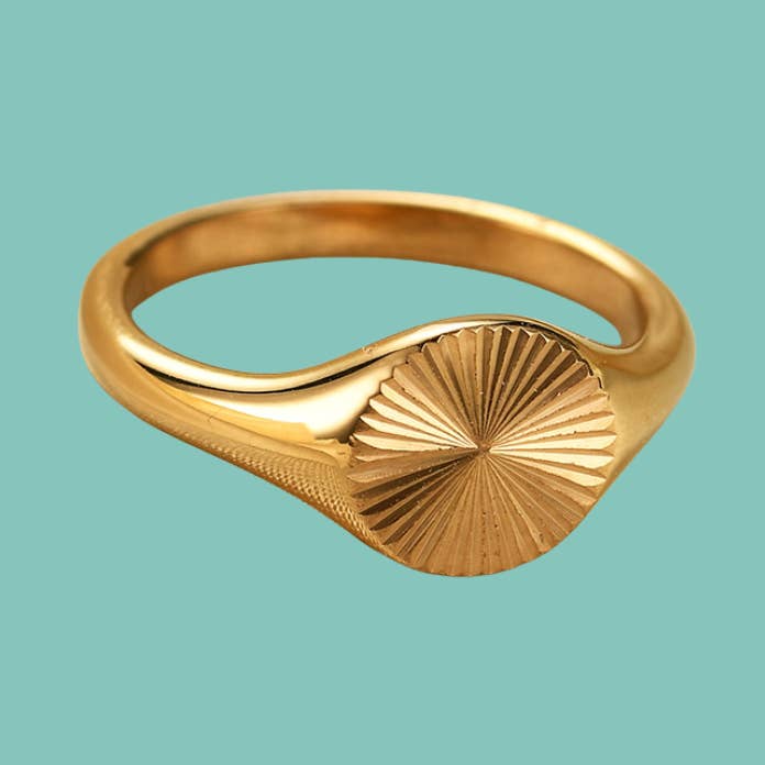 Bague Santa Anna or 14k for wholesale by Maman Hippie Brand