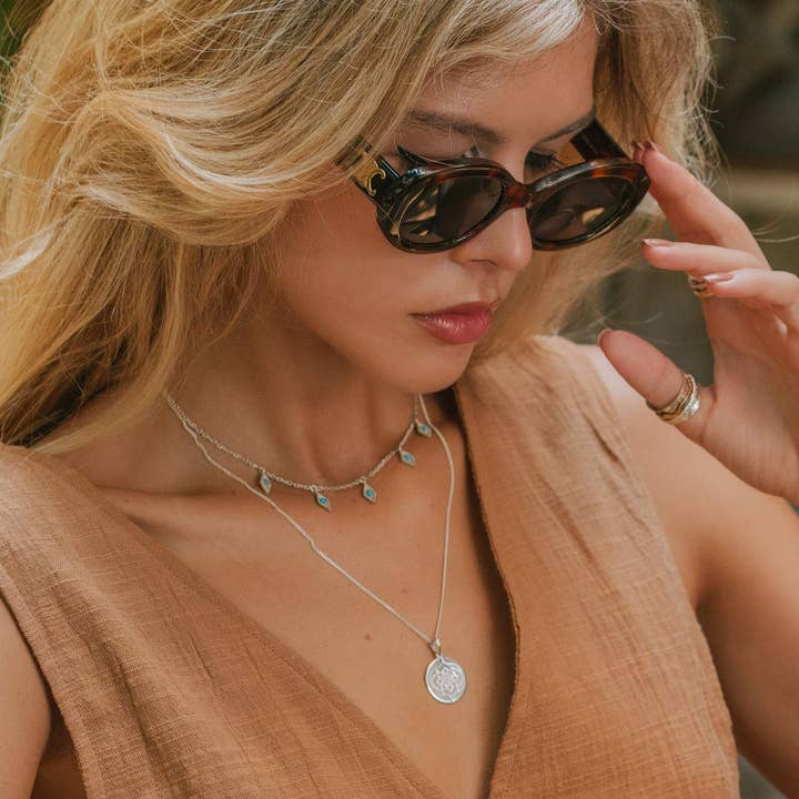 CW Motif Unisex Necklace for wholesale by Charlotte's Web Jewellery