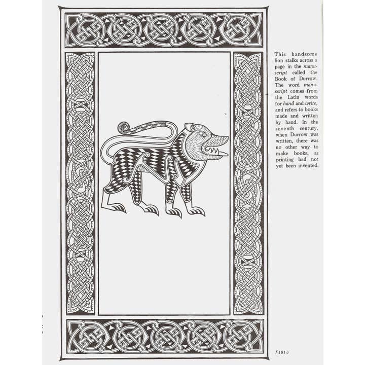 Bellerophon Books - Vente Livre de coloriage et d'activités pour adultes - Un livre de coloriage de l'Irlande ancienne2