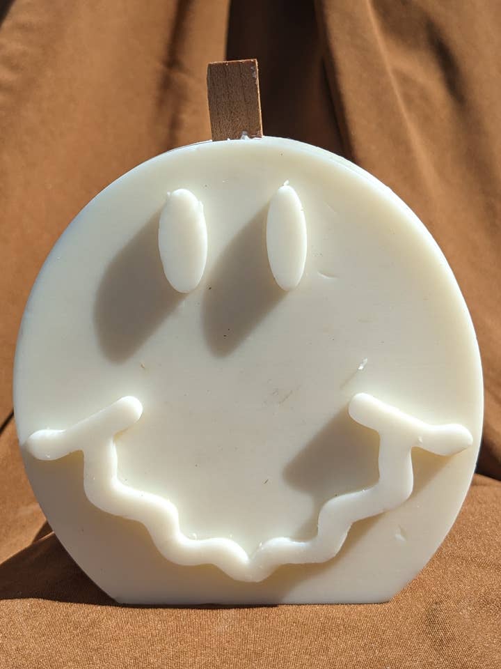 Happy Face Candle Mold for wholesale by The Space In-Between Co.