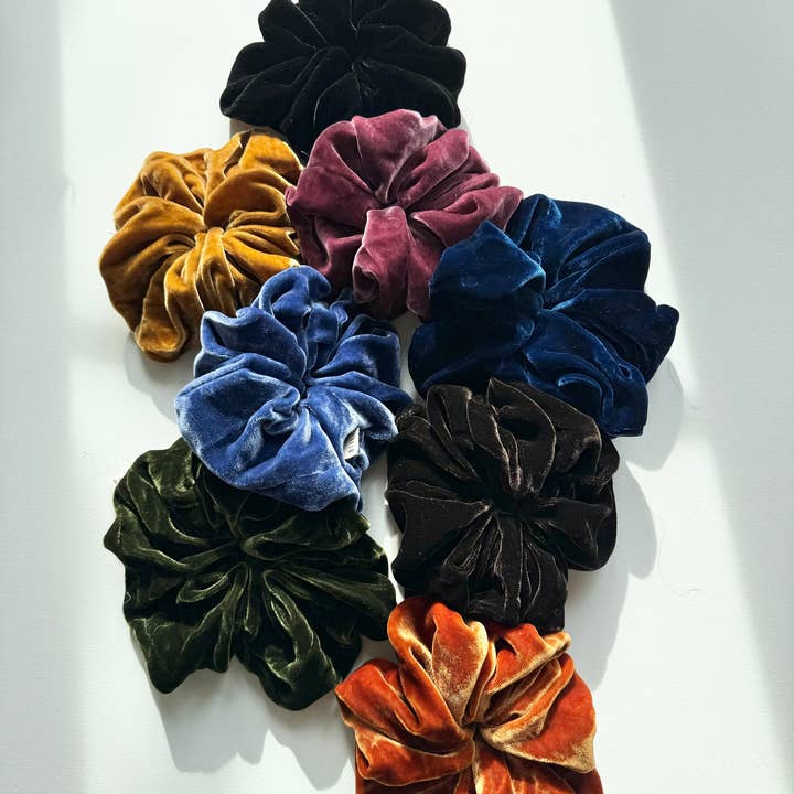 Billy Bamboo - Wholesale Scrunchie - Women's - SILK VELVET SCRUNCHIES - heritage31