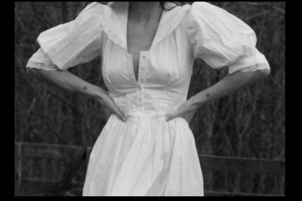 Wilder Collective - Wholesale Dress - Women's - Juliette Dress in Organic Cotton-White Edwardian Poplin24