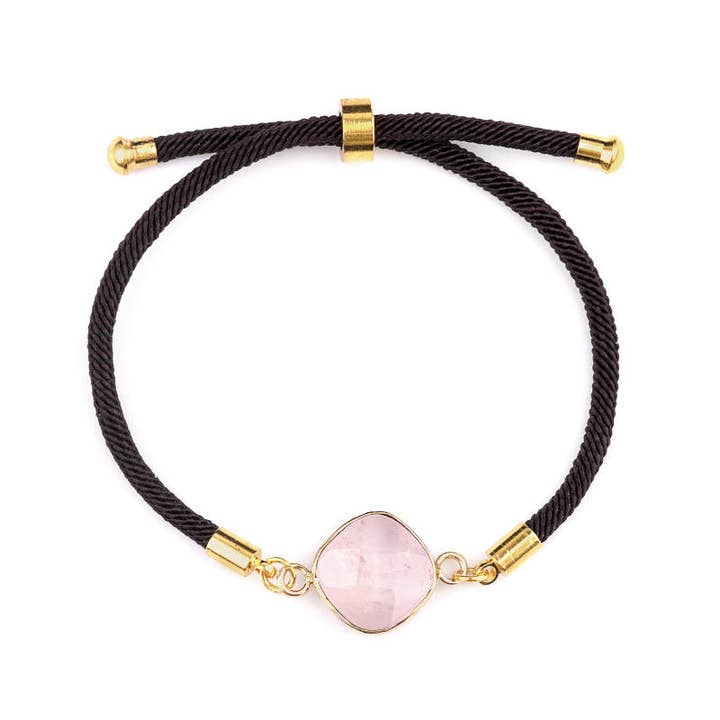 Artisans de Madagascar - Wholesale Charm/Dangle Bracelet - Faceted Square Medallion Bracelets13