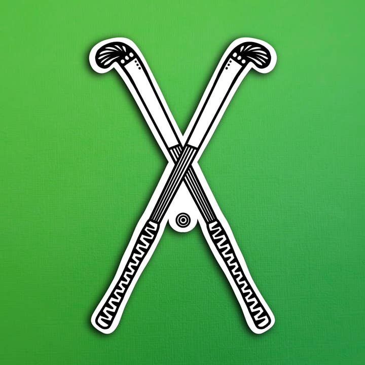 Zenspire Designs - Wholesale Sticker - Field Hockey Sticker (WATERPROOF)0