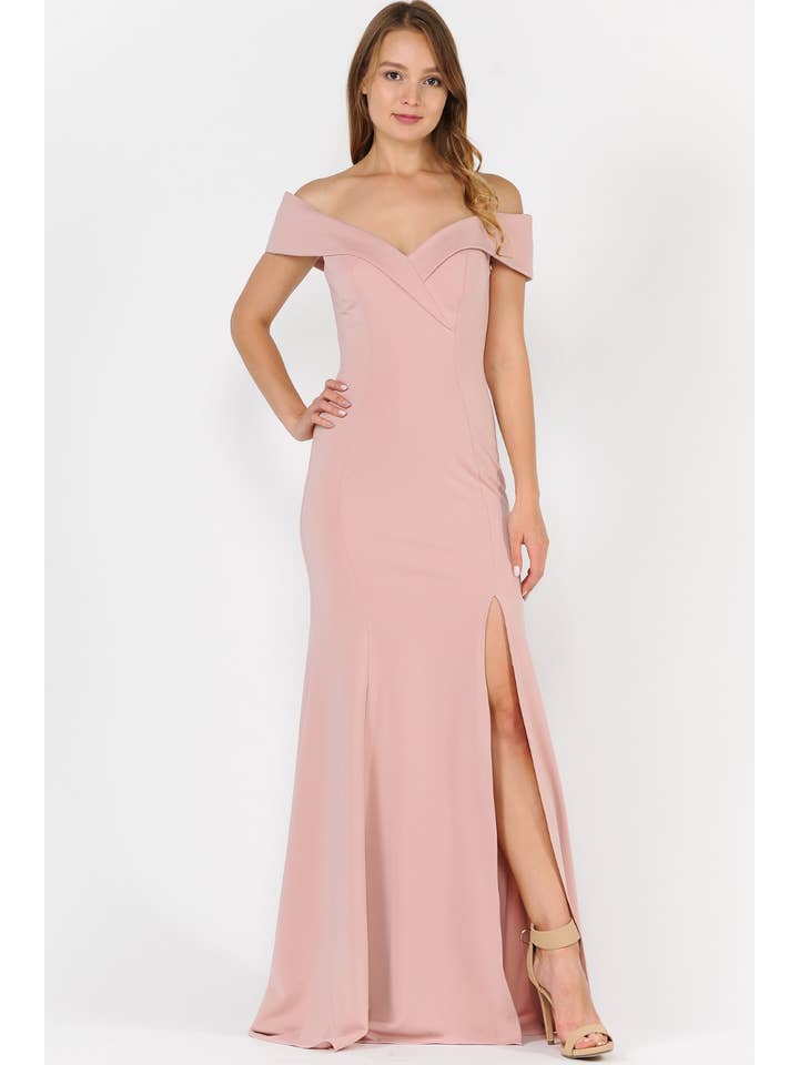 POLY USA - Wholesale Gown – Women's - 8258 Catch the attention with this heavy jersey