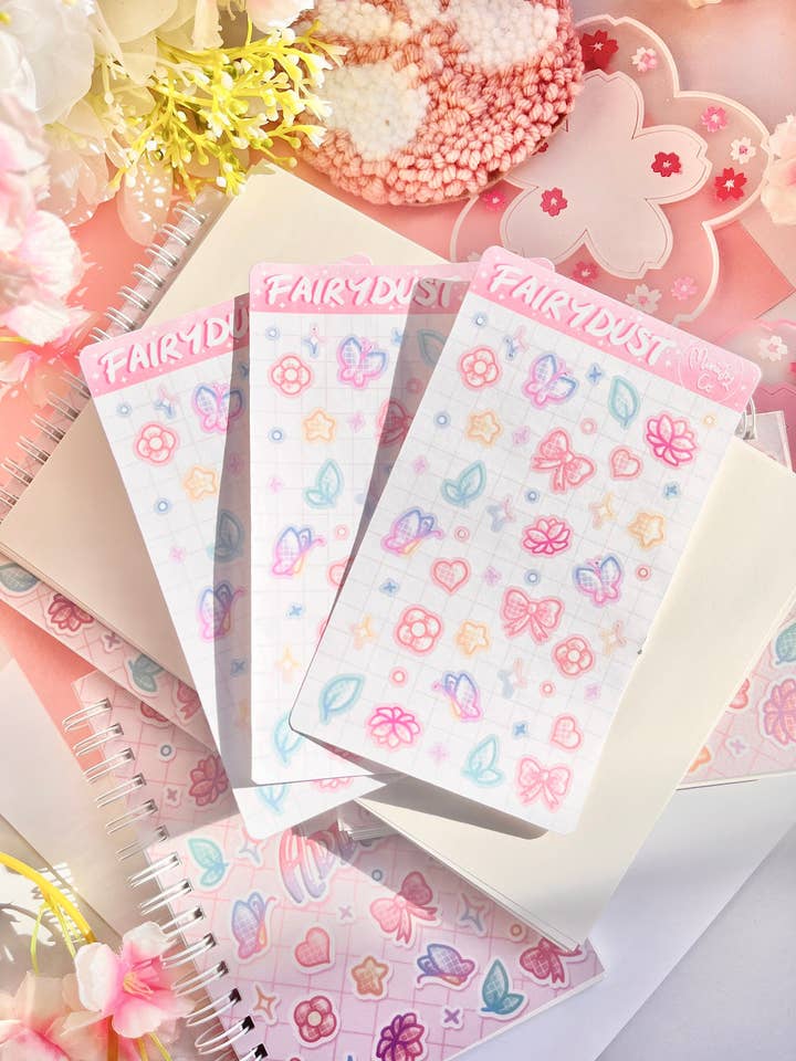 FairyDust Sticker Sheet for wholesale by Miniijoyco