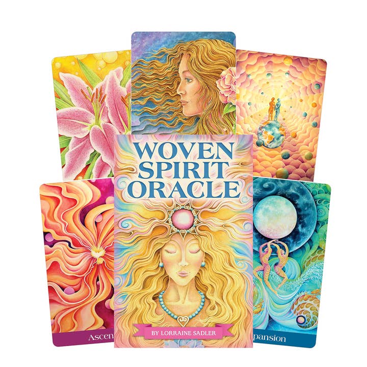 Woven Spirit Oracle Cards Deck AndGuidebook Us Games Systems for wholesale by Cardshouse