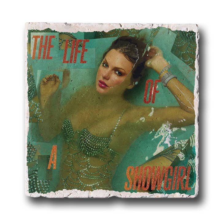 Black Angel Designs - Wholesale Coasters - Vintage Style Album Coasters - The Life of a Showgirl