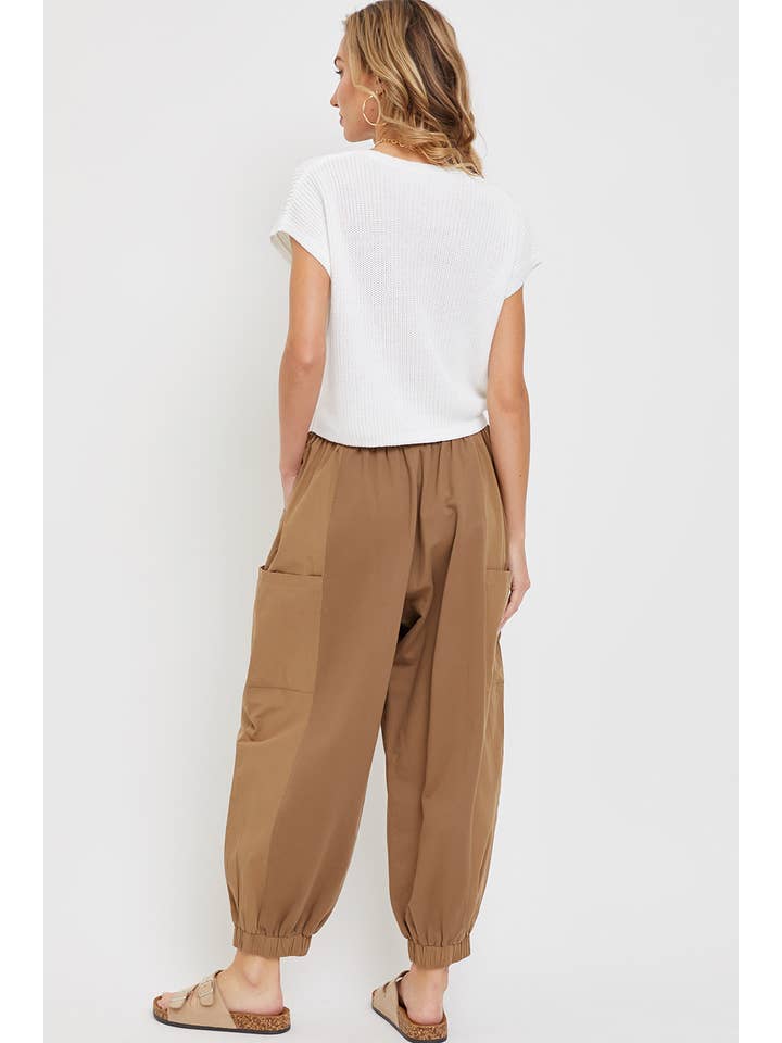 Sweet Lovely by Jen - Wholesale Lounge Sweatpants/Joggers - Women's - CASUAL COMFY WIDE-LEG HARMES JOGGERS9