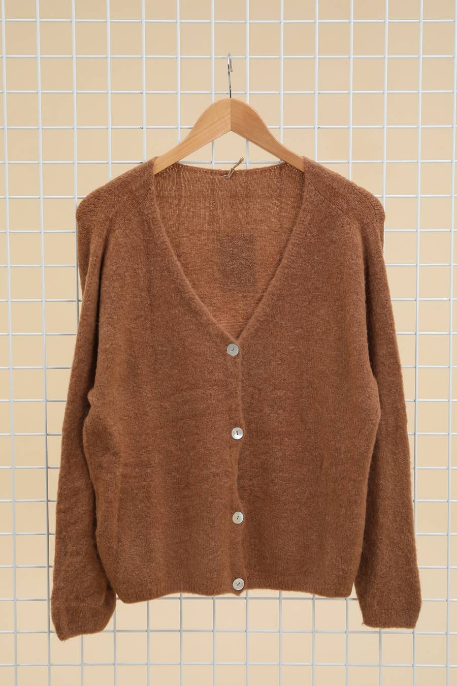 LÉA & LUC – wholesale Cardigan – Women’s – ALPACA V-neck cardigan REF 102615