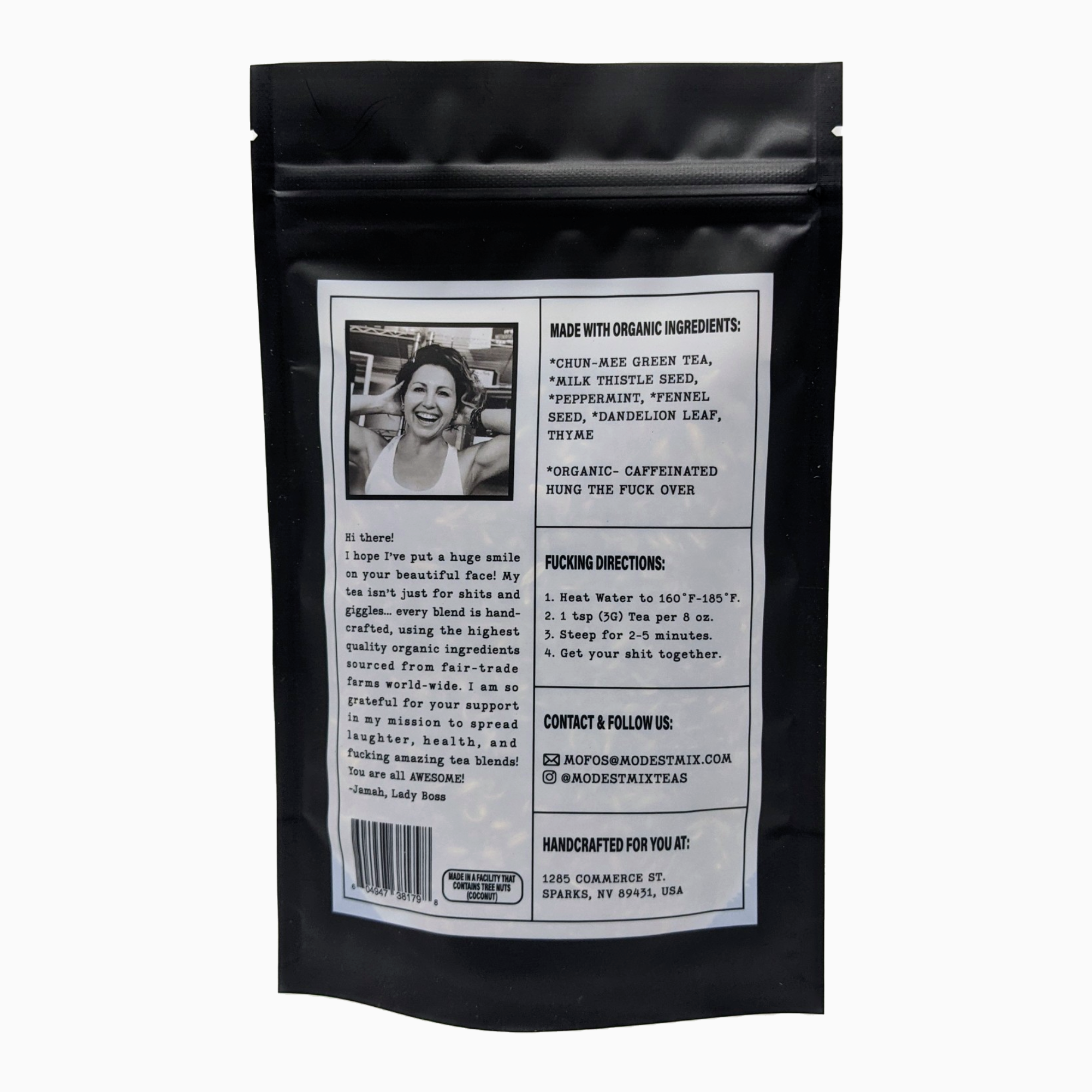 ModestMix Teas - Vente Thé en vrac - Hung The Fuck Over - Sachets de feuilles en vrac biologiques 2oz1