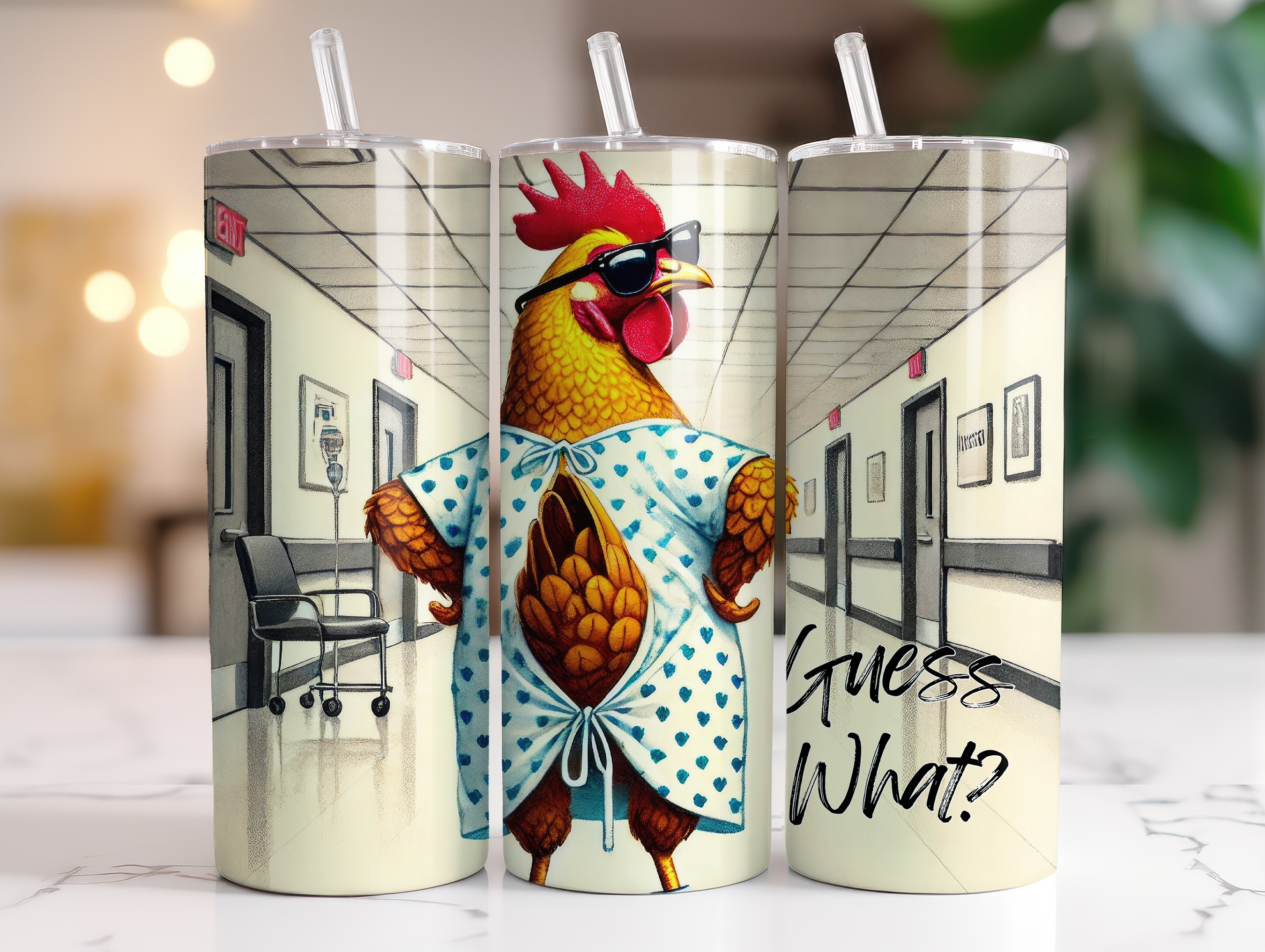 Beautiful Creations by Laney - Wholesale Insulated Mug/Tumbler - Guess What Tumbler0