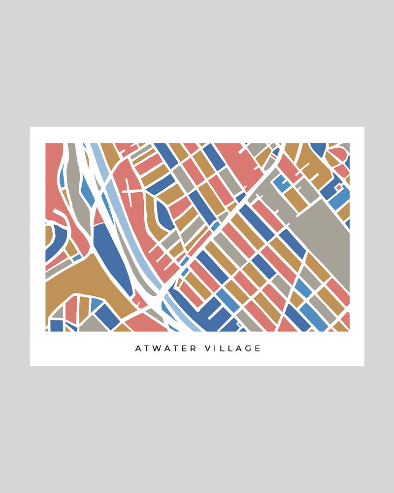 Faraway Places Paper - Wholesale Postcard Set - Los Angeles Neighborhood Print Postcards - Set of 1410