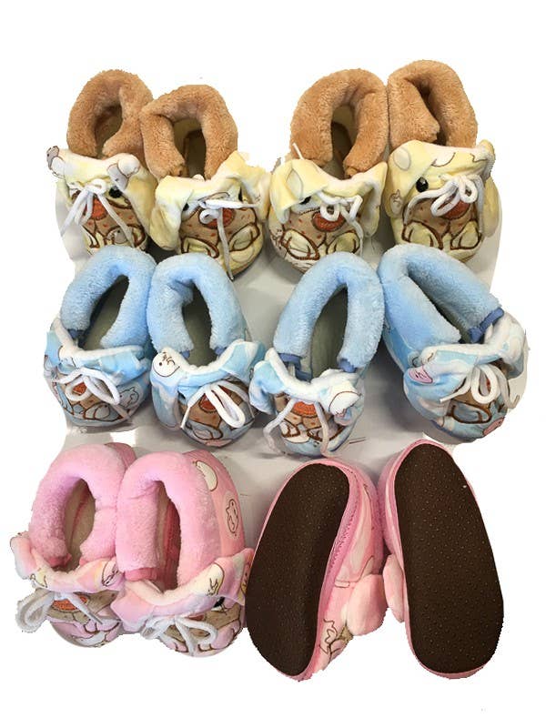 ASSORTED Infant Toddler Puppy Soft Booties for wholesale on Faire1