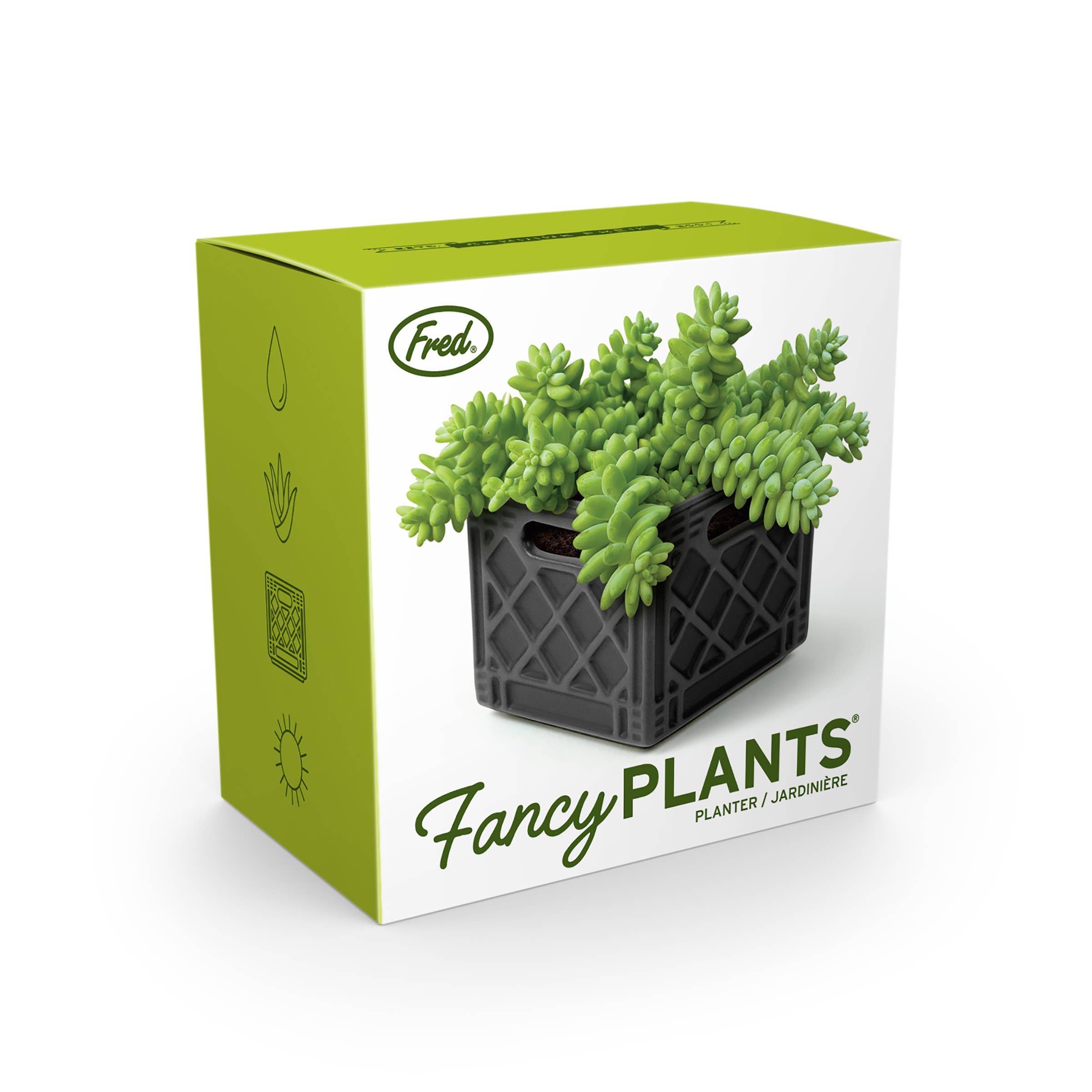 Fred & Friends - Wholesale Plant Pot - Fancy Plants - Planter - Milk Crate0