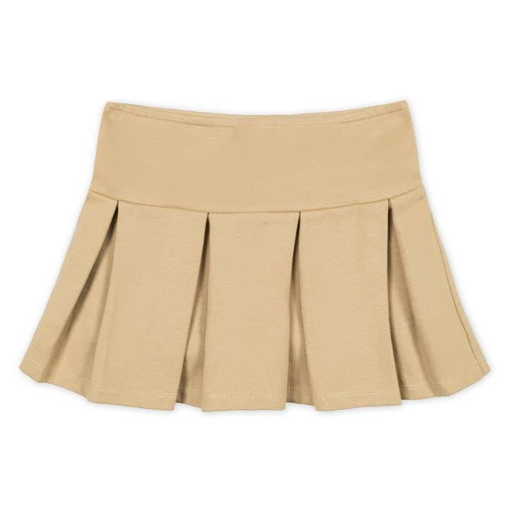 Ponte Pleated Skort for wholesale by Hope and Henry