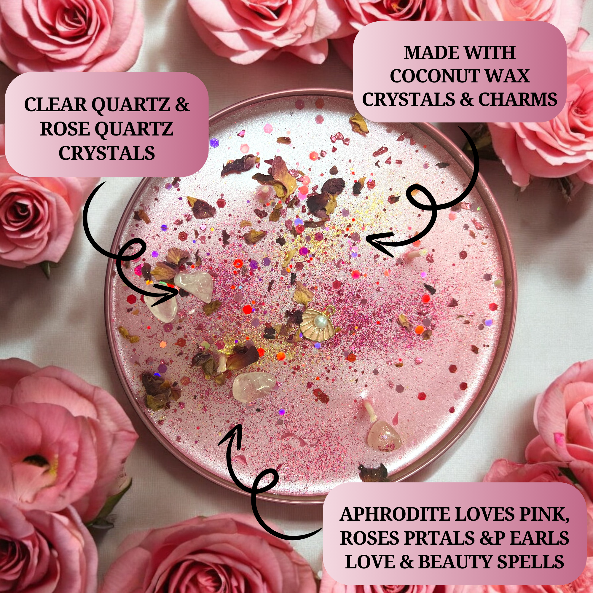 The Goddess of Flame - Wholesale Travel Candles - Aphrodite Magic Candle1