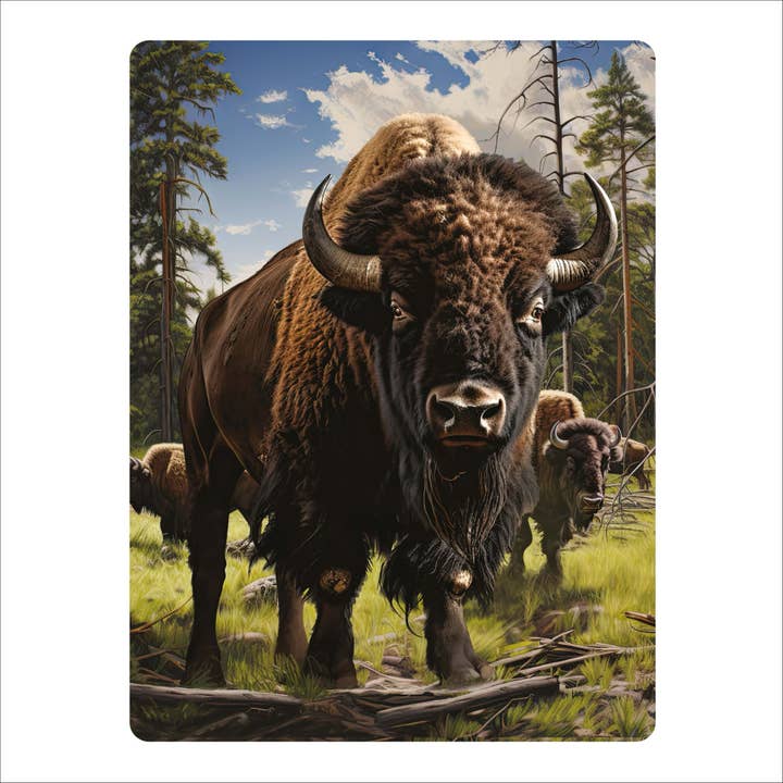 3D LiveLife Postcards - The Head of the Herd for wholesale by Deluxebase