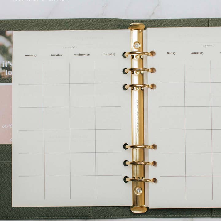 The Inspired Stories - Wholesale Planner - Undated Vertical Weekly Planner Insert Pack6