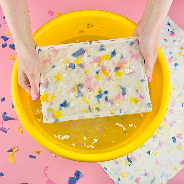 The Edinburgh Craft Club - Wholesale DIY Craft Kit - Terrazzo Paper Making Kit