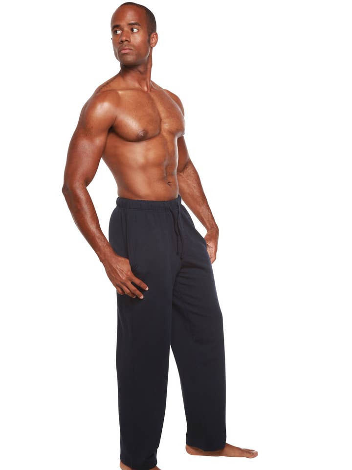 Spun Bamboo – Calças de treino/corrida casuais – Homem por atacado – Calça lounge masculina de lã de viscose de bambu1