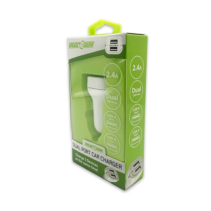 Car Charger Dual USB Ports- 3/Pack for wholesale by Gadget Gear