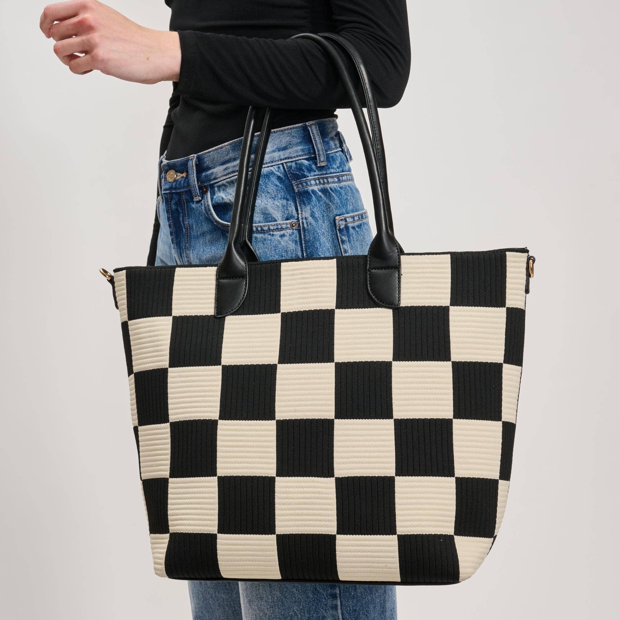 Black Ivory Betty Tote for wholesale on Faire3