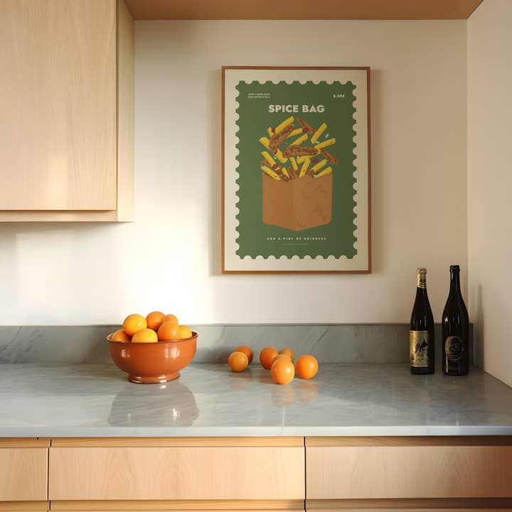 Nono Problemo - Wholesale Kunstprint - Kunstdruk β Kruidenzak | Abstract Minimalistisch Muurkunst4