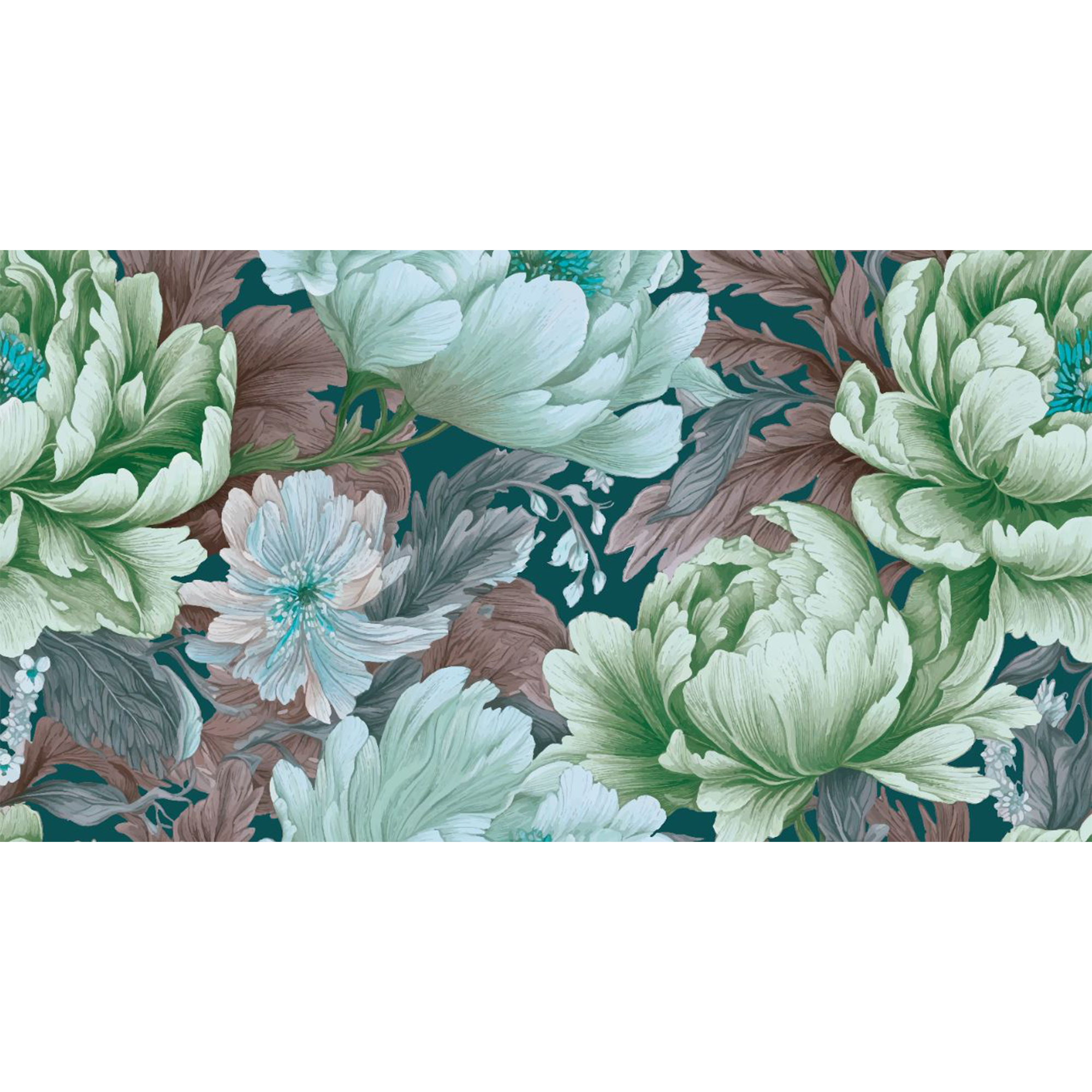 Simone Bruns – Großhandel Schal – Damen – VINTAGE PEONY CASHMERE SCARF3