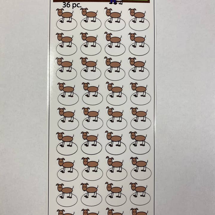 Valp påminnelse klistermärken för wholesale av The Polka Dot Box