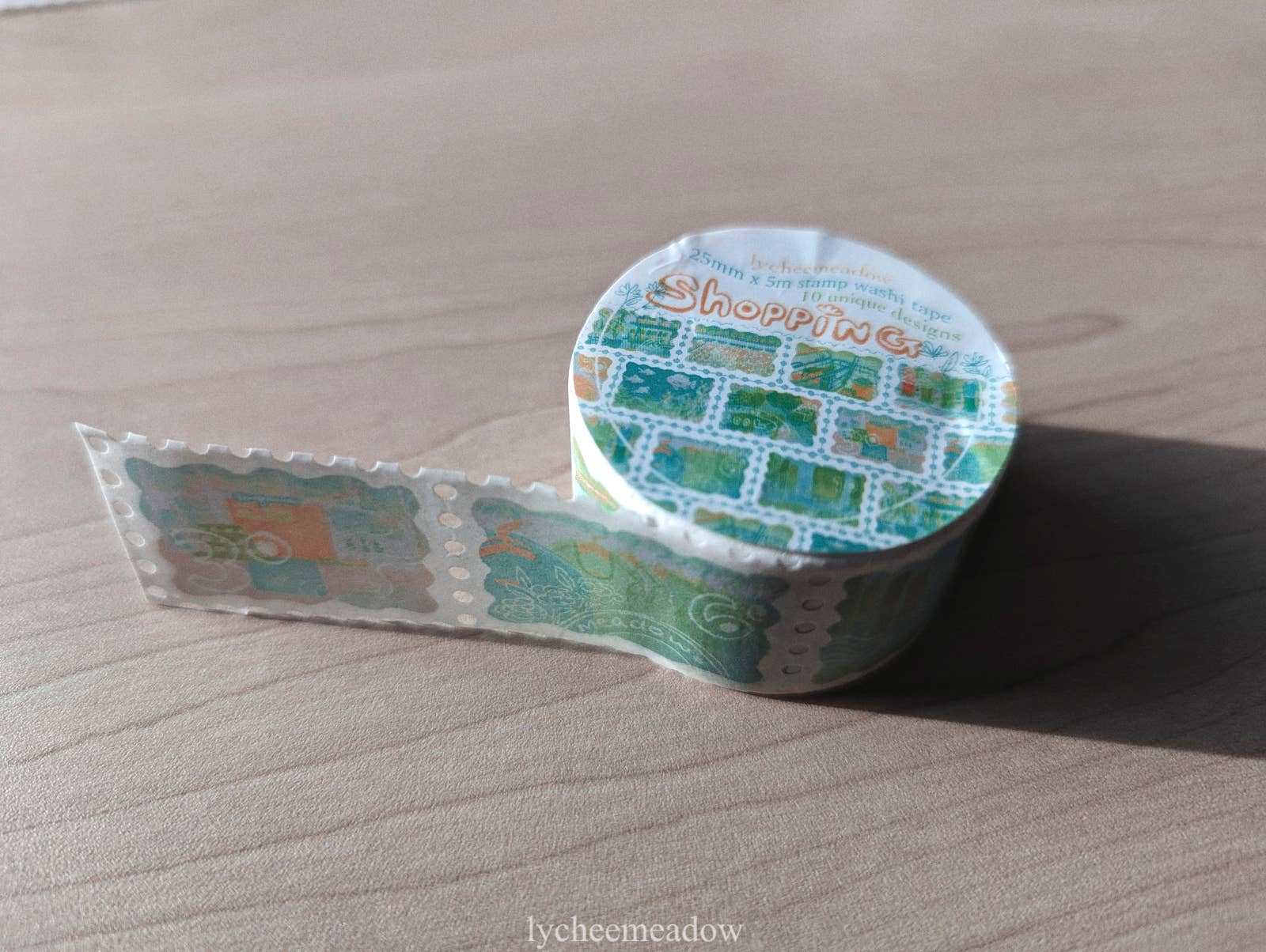 Lycheemeadow - Wholesale Washi Tape - Stamp Washi Tape (multiple designs)9