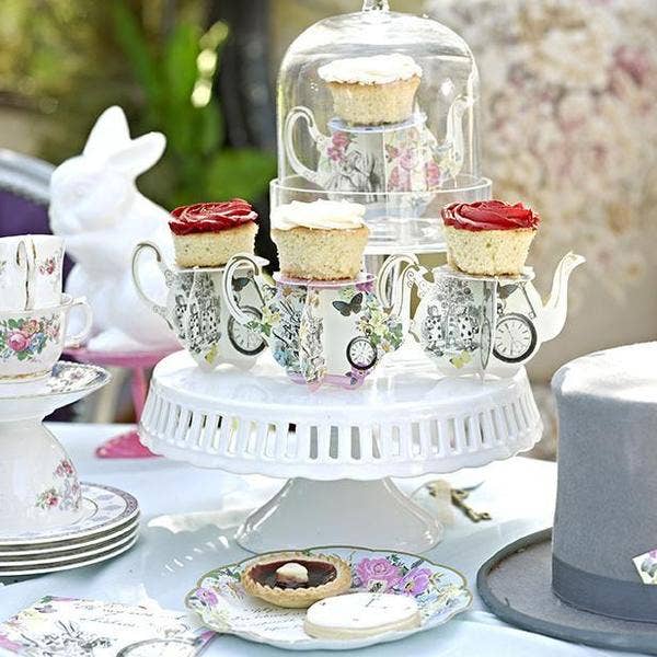 Talking Tables USA - Wholesale Cake Stand - Alice in Wonderland Teapot Cake Stands | Tea Party |1