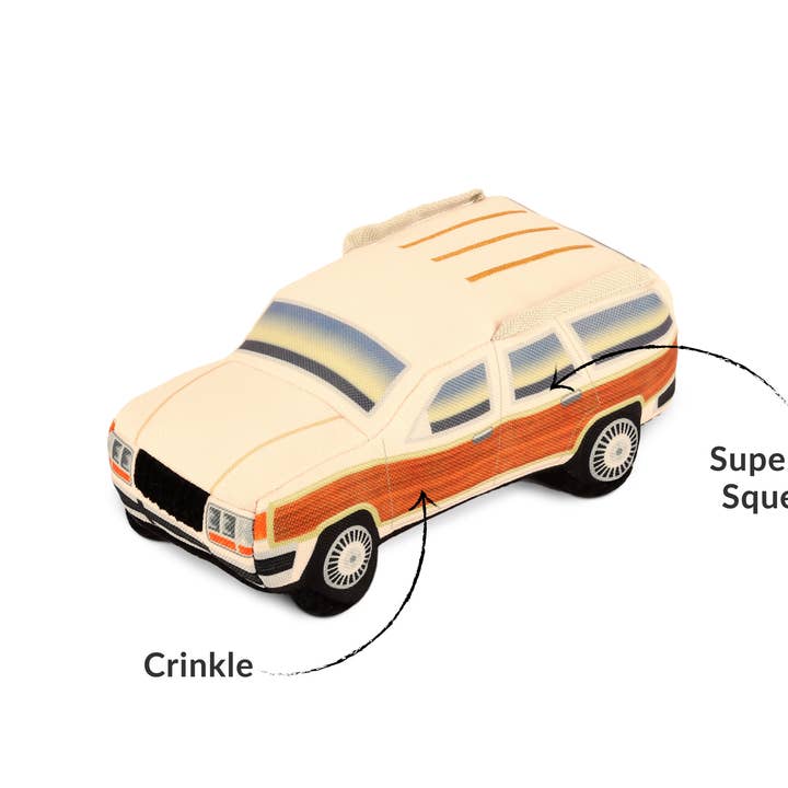 P.L.A.Y. Pet Lifestyle and You - Wholesale Pet Plush Toy - Dog - 80s Classic - Scruffy's Station Waggin'2