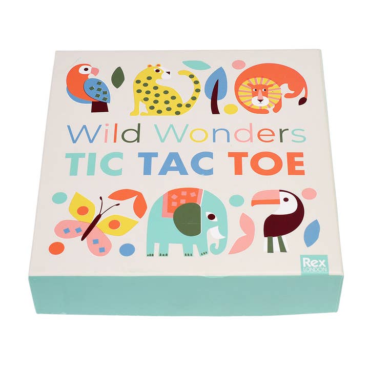 Rex B2B - Europe - Wholesale Board Game - Wooden tic-tac-toe - Wild Wonders1