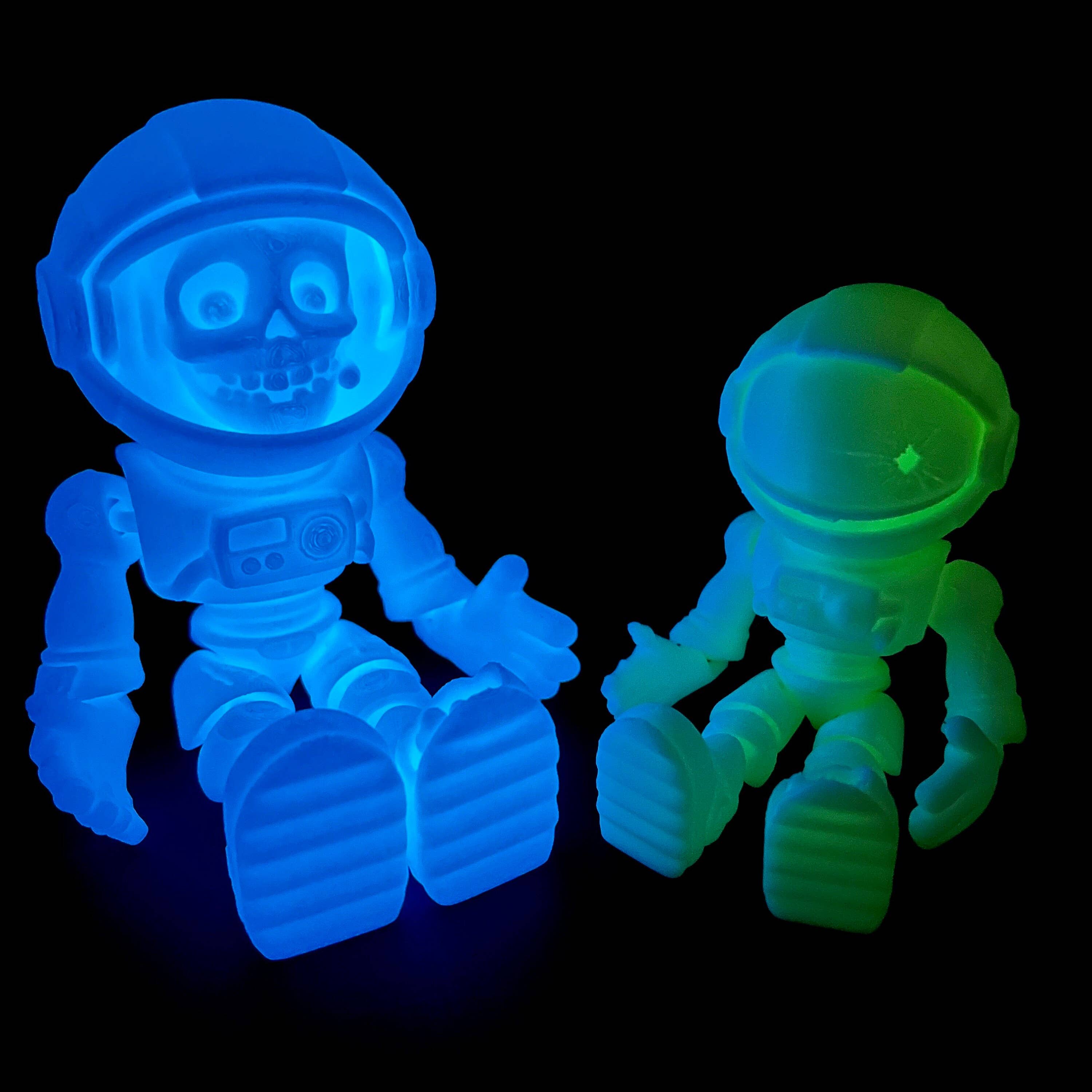 NumanPrints – Engroshandel Fidget - Børn – Articuleret fleksibelt astronaut-skelet fidget legetøj6
