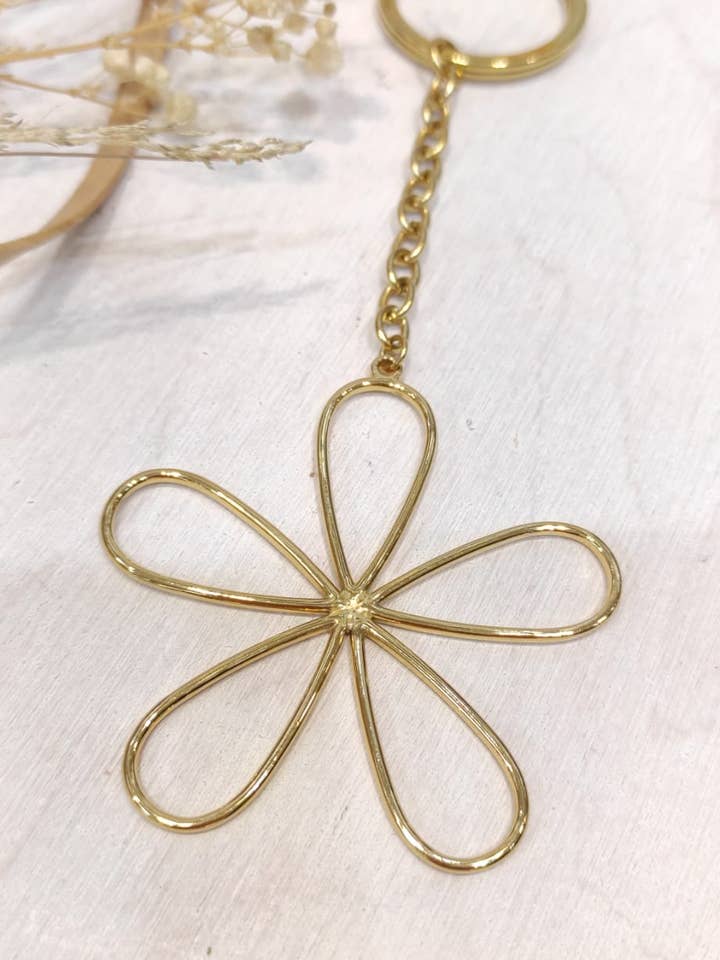 Portachiavi fiore Johanna per la vendita all'ingrosso da parte di LOLO & YAYA