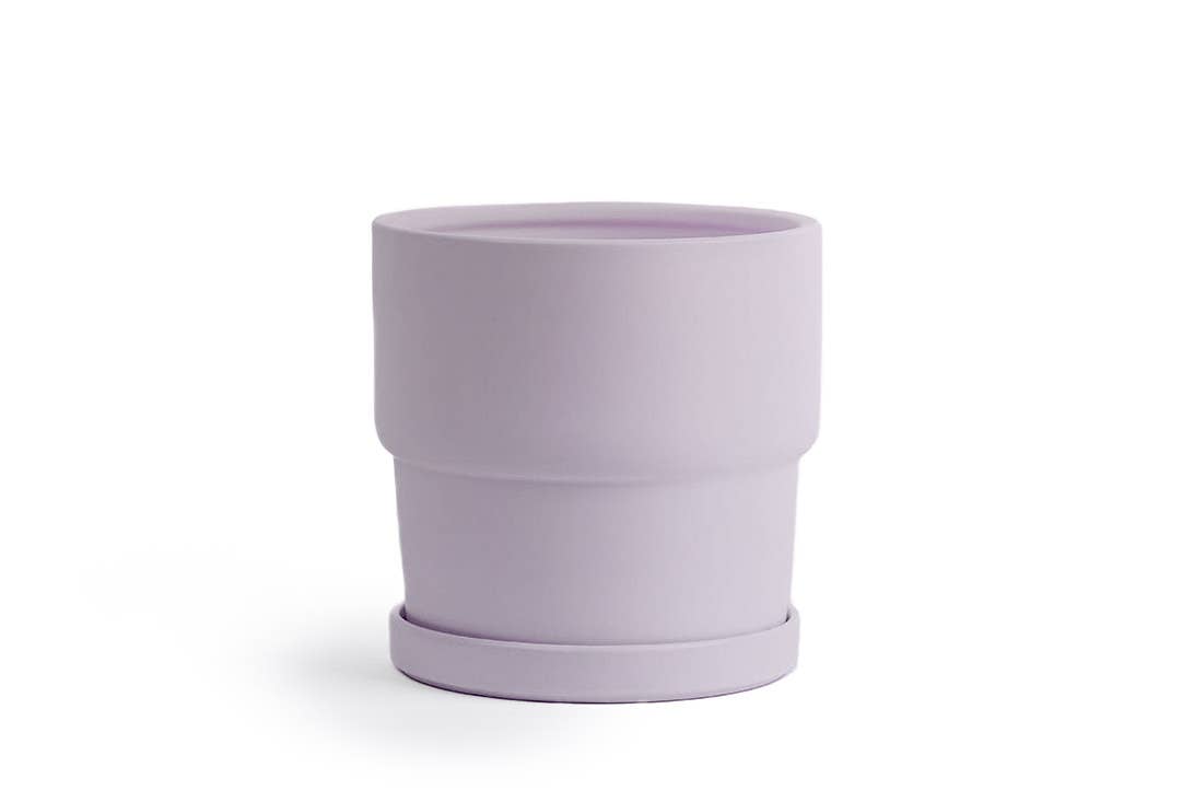 Momma Pots - Wholesale Plant Pot - 10.75" Calyx Pots w/Water Saucers - 2pc/cspk0