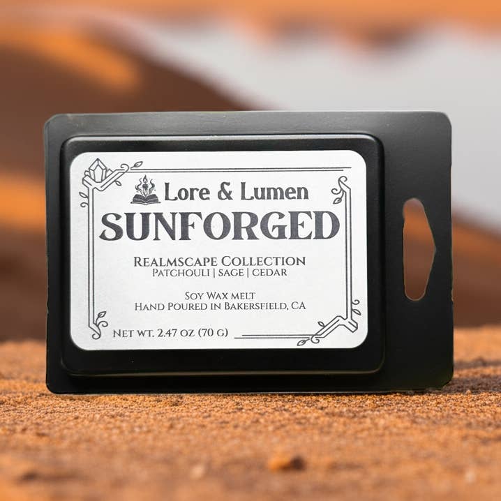 Patchouli + Sage + Cedar - Soy Wax Melt for wholesale by Lore & Lumen