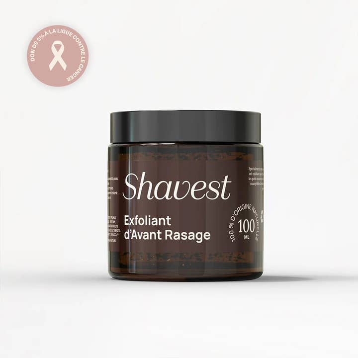 Shavest - Vente Gommage/exfoliant pour le corps - Exfoliant Framboise d’Avant Rasage