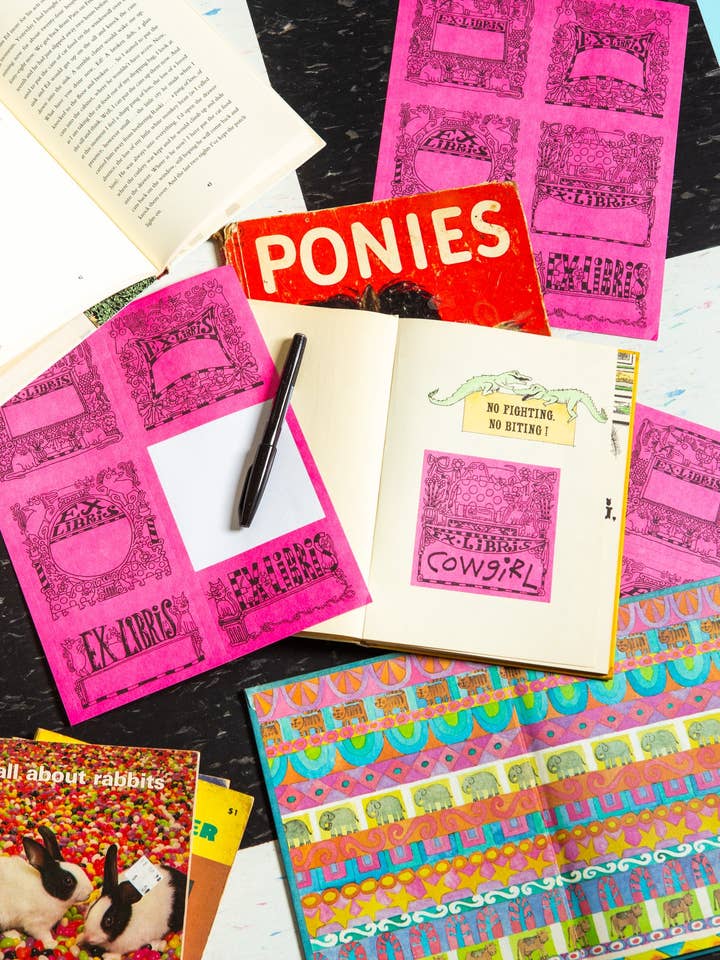 bookplate stickers for wholesale by gentle thrills