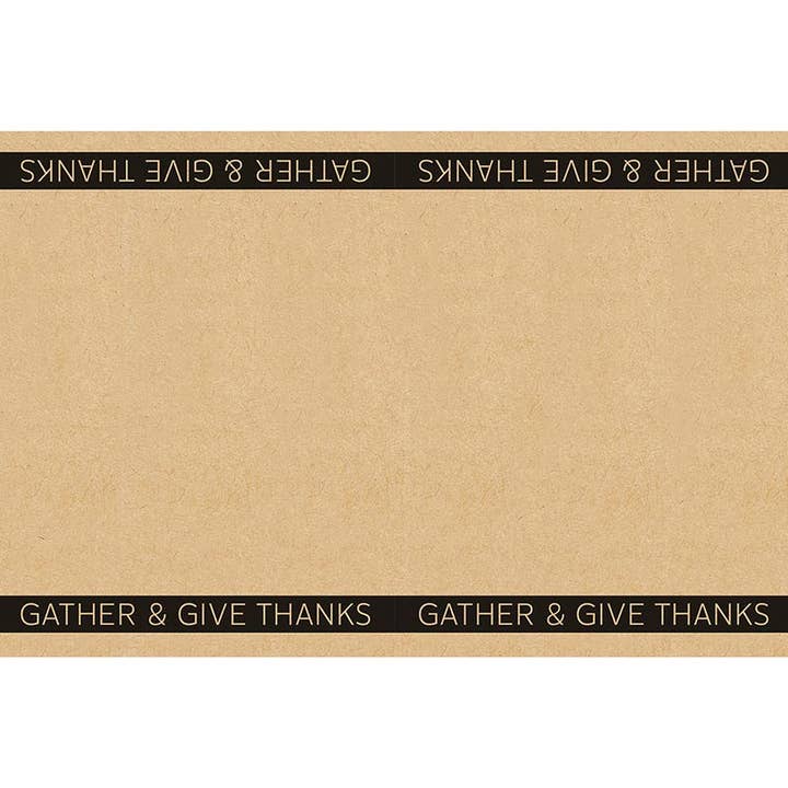 Faithworks by Creative Brands - Wholesale Disposable Table Cover/Runner - Charcuterie Paper Roll - Gather