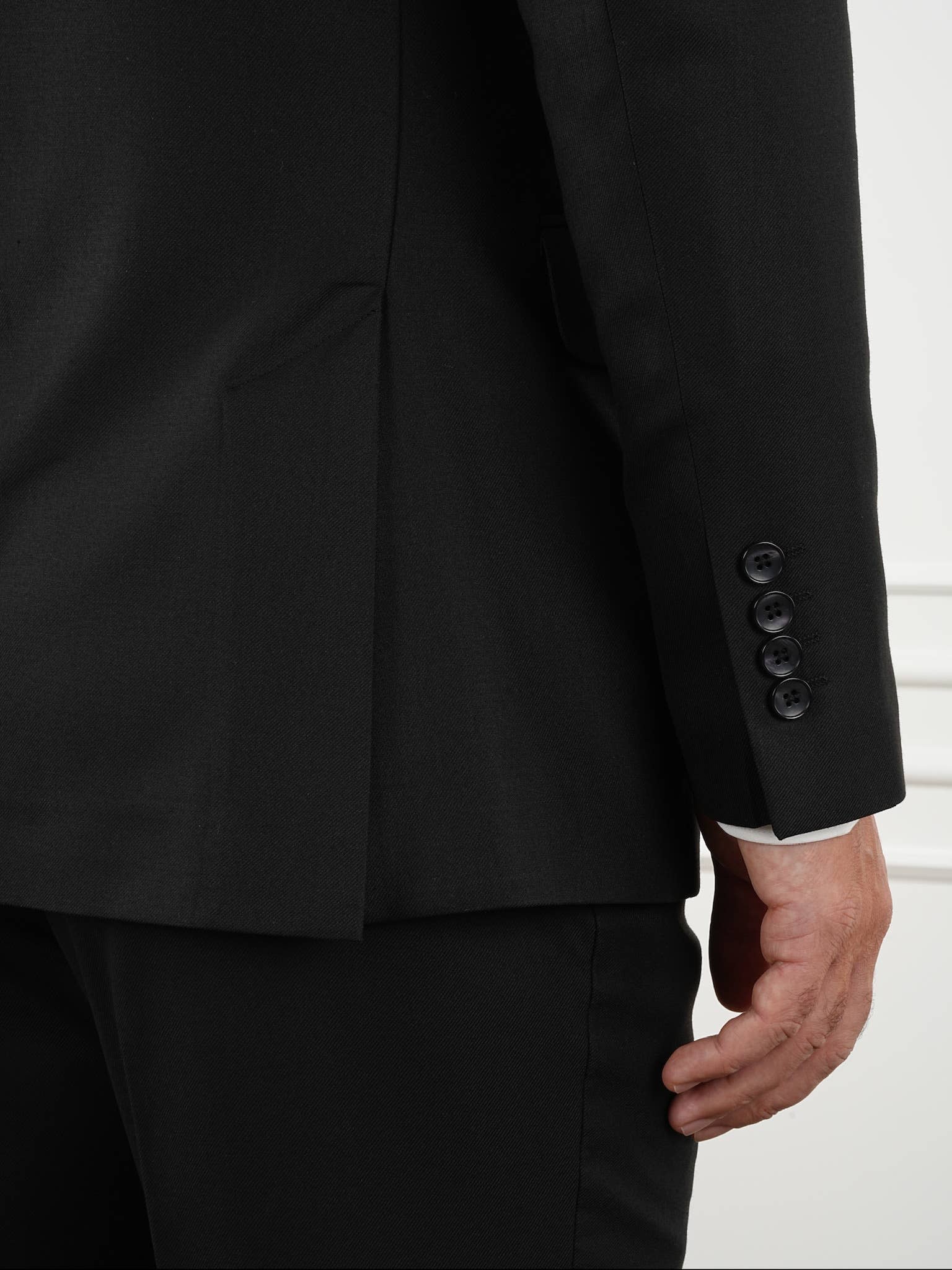 parez suits – wholesale Kostymset – Herr – Skräddarsydd svart dubbelknäppt hel kostym Regular Parez6