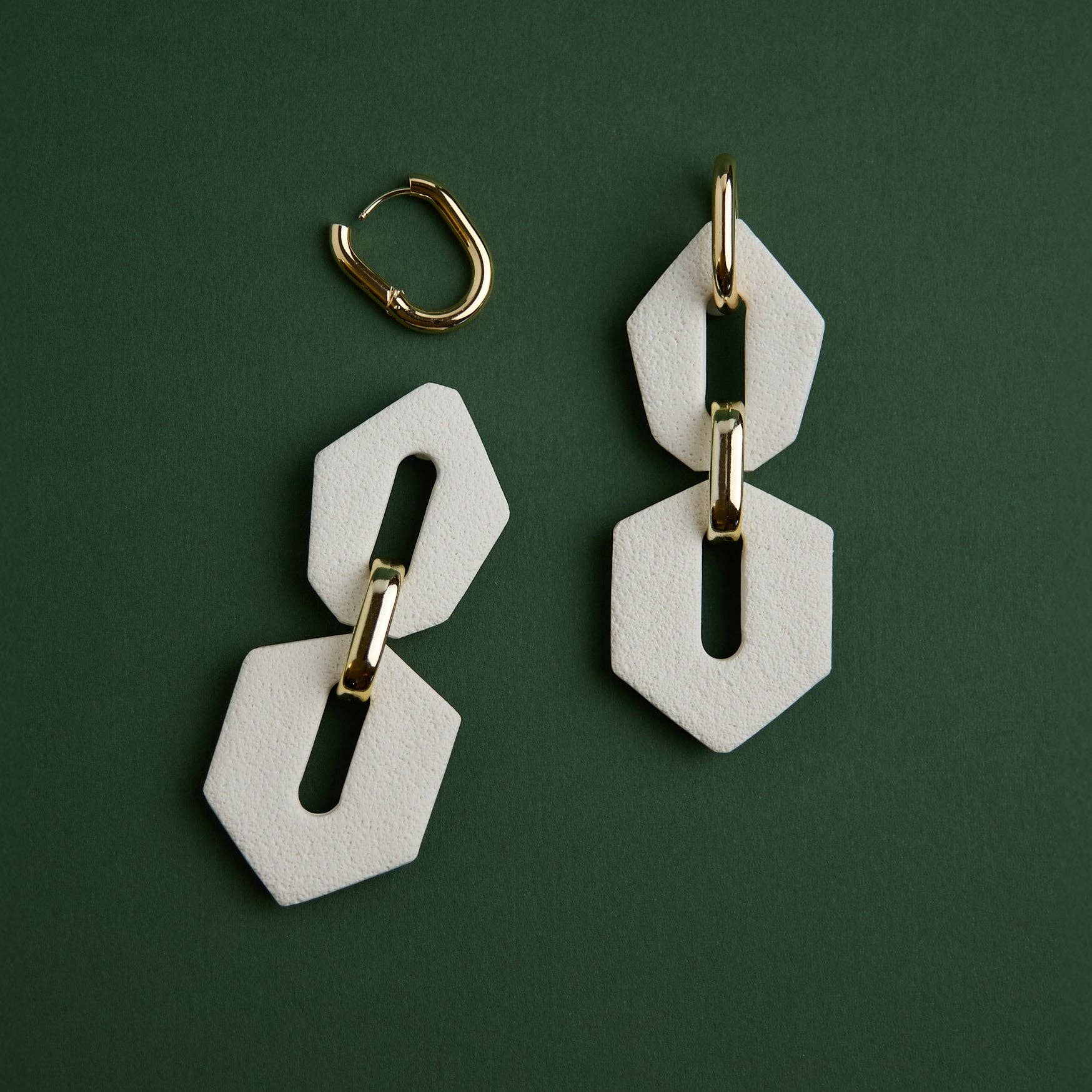 LYHO - Wholesale Hoop Earrings - Shilla Hoops | Handmade clay earrings | LYHO18