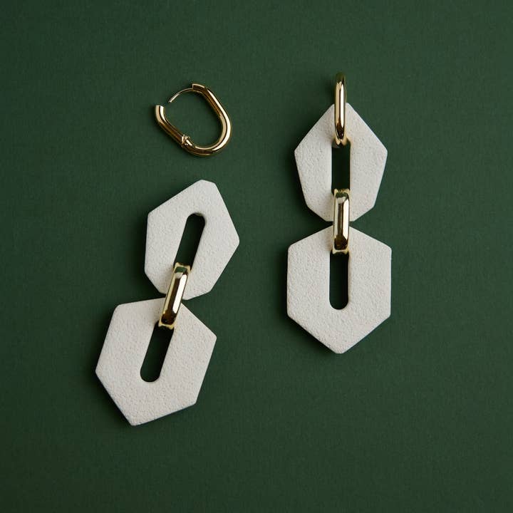 LYHO – wholesale Hoop earrings – Shilla Hoops | Handmade clay earrings | LYHO18