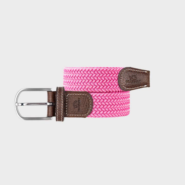 Pépé elastic braided belt for wholesale by BILLYBELT