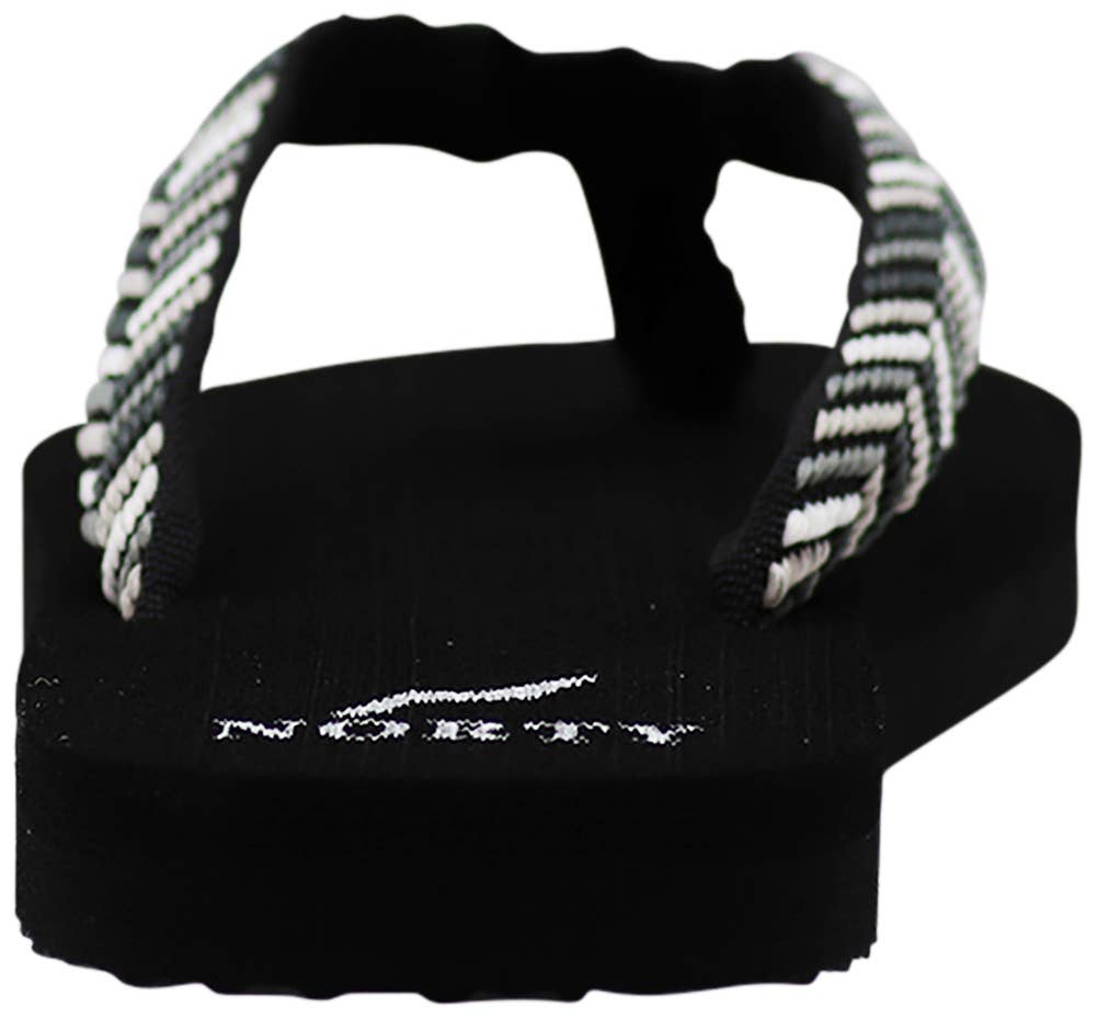 Eastern Off Price - Wholesale Flip Flops - Women's - NORTY Women Footbed Flip Flop Sandal 41710 Bk/Gy Herringbone4