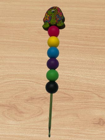 Häkelnadel Regenbogen-Schildkröte für den Großhandel von EliteWickedCreations