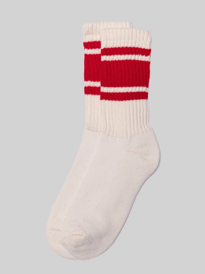 American Trench – Meias - Unissexo por atacado – The Mono Stripe - Meias com Listras e Ajuste Universal9