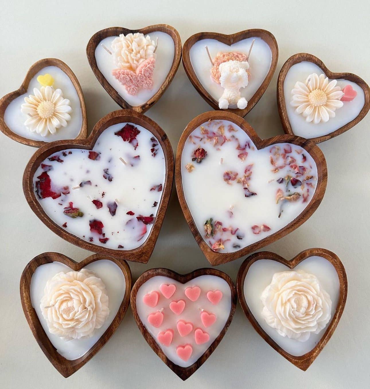 Woodware&Co - Wholesale Decorative Plate/Dish/Bowl - WHOLESALE Wooden Heart Bowls8