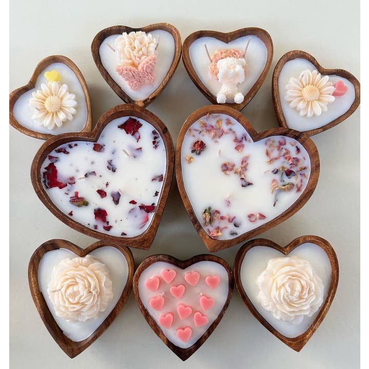 Woodware&Co - Wholesale Decorative Plate/Dish/Bowl - WHOLESALE Wooden Heart Bowls8